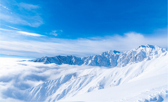 The mountains of the Japanese Northern Alps